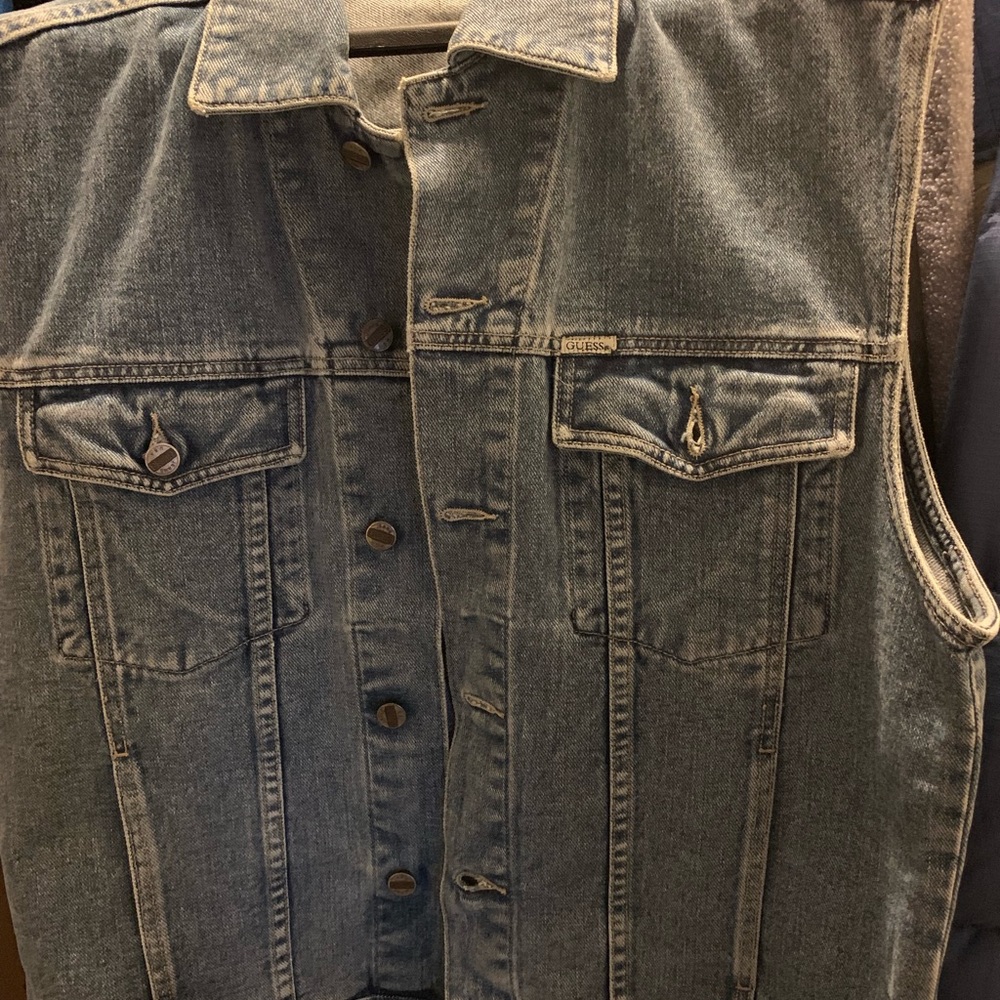 Guess Jean Vest NEW